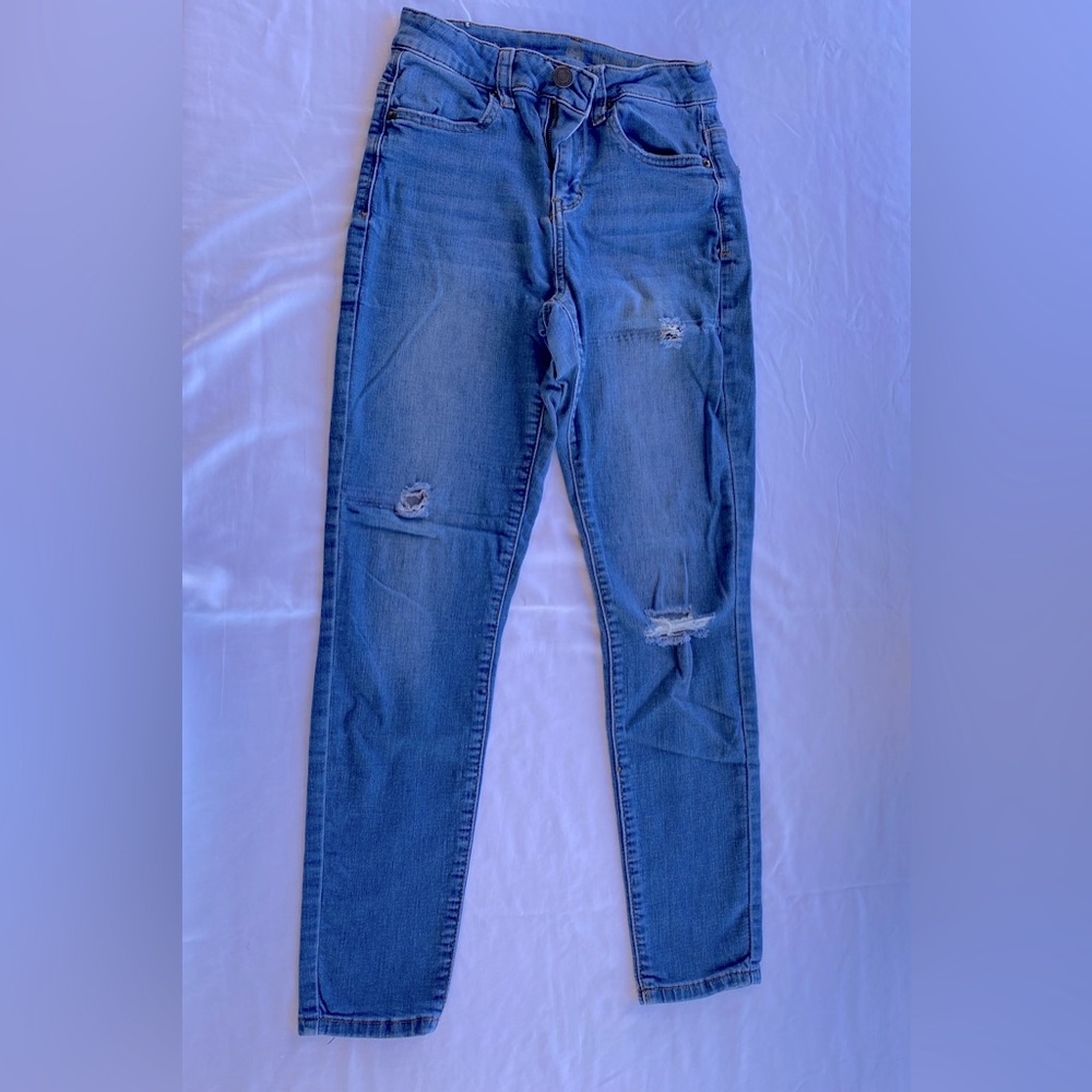 🛍️🛍️🛍️ Authentic American Heritage SO, High Rise Jegging, sz 3, blue, Used